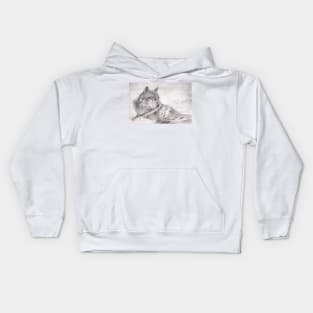 Wild wolf Kids Hoodie